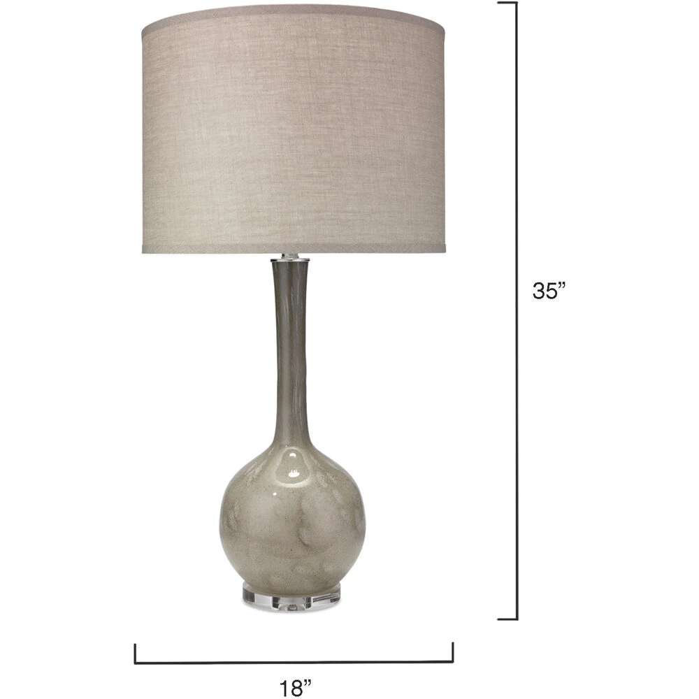 Florence 35 Inch 150.00 Watt Brown Table Lamp Portable Light - Image 2