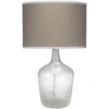 Plum Jar 27 Inch 150.00 Watt Clear Table Lamp Portable Light