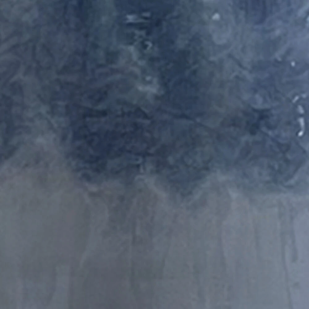 Twilight 35 Inch 150.00 Watt Blue Ombre Enameled Metal Table Lamp Portable Light - Image 3