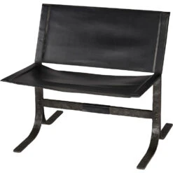 Alessa Black Sling Chair