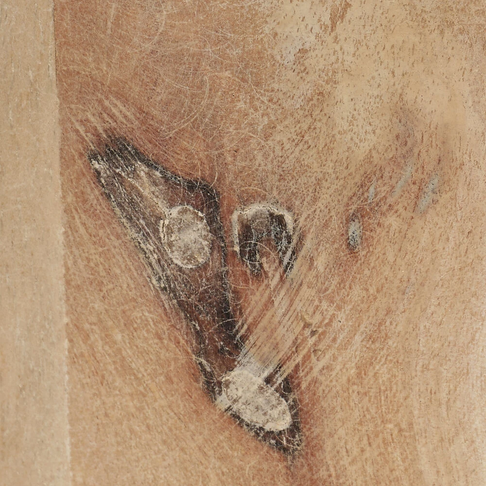 Dylan 19 X 13 Inch White Wash Side Table - Image 4