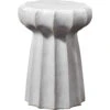 Oyster 19 X 13 Inch Grey Side Table