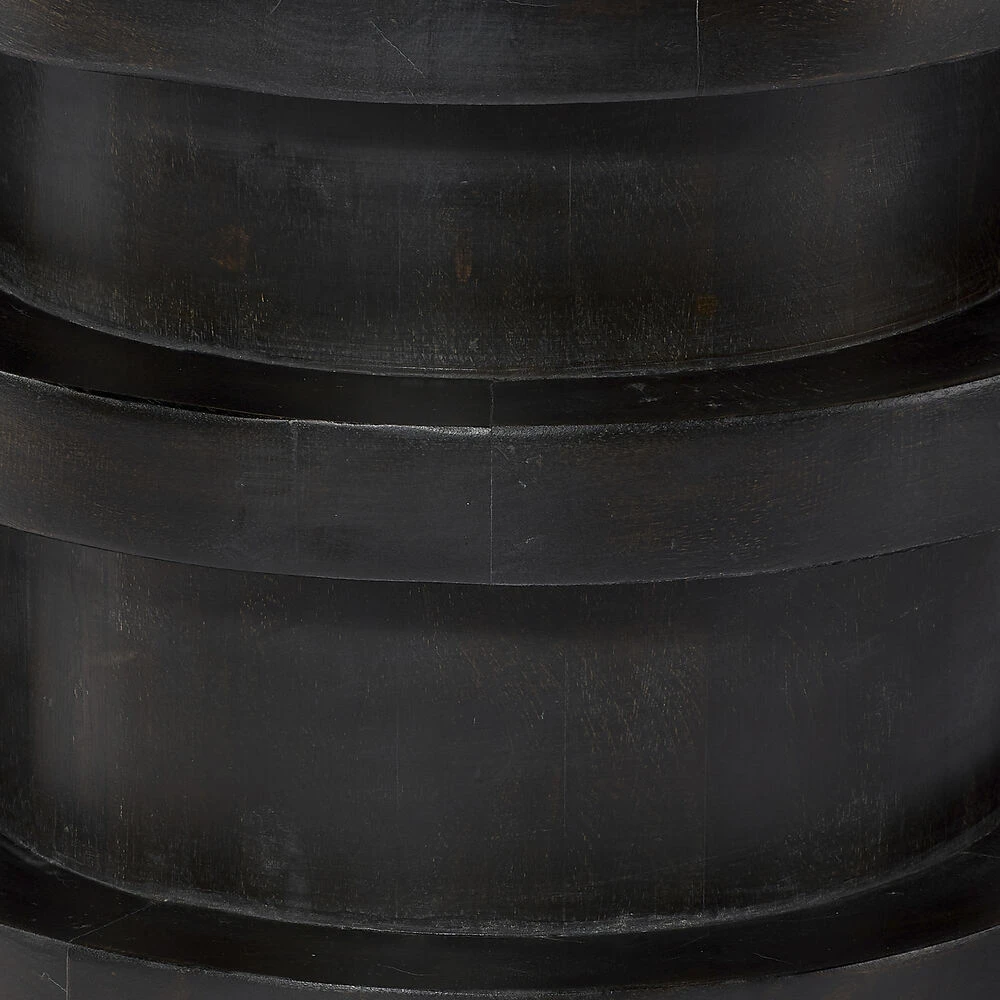 Revolve 24 X 24 Inch Charcoal Side Table - Image 4