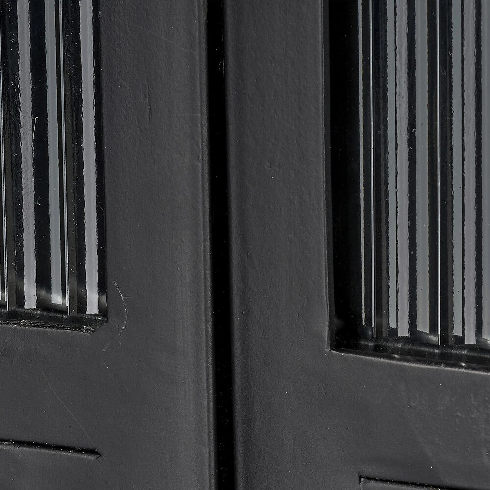 Vitrino Black 2 Door Dresser - Image 3