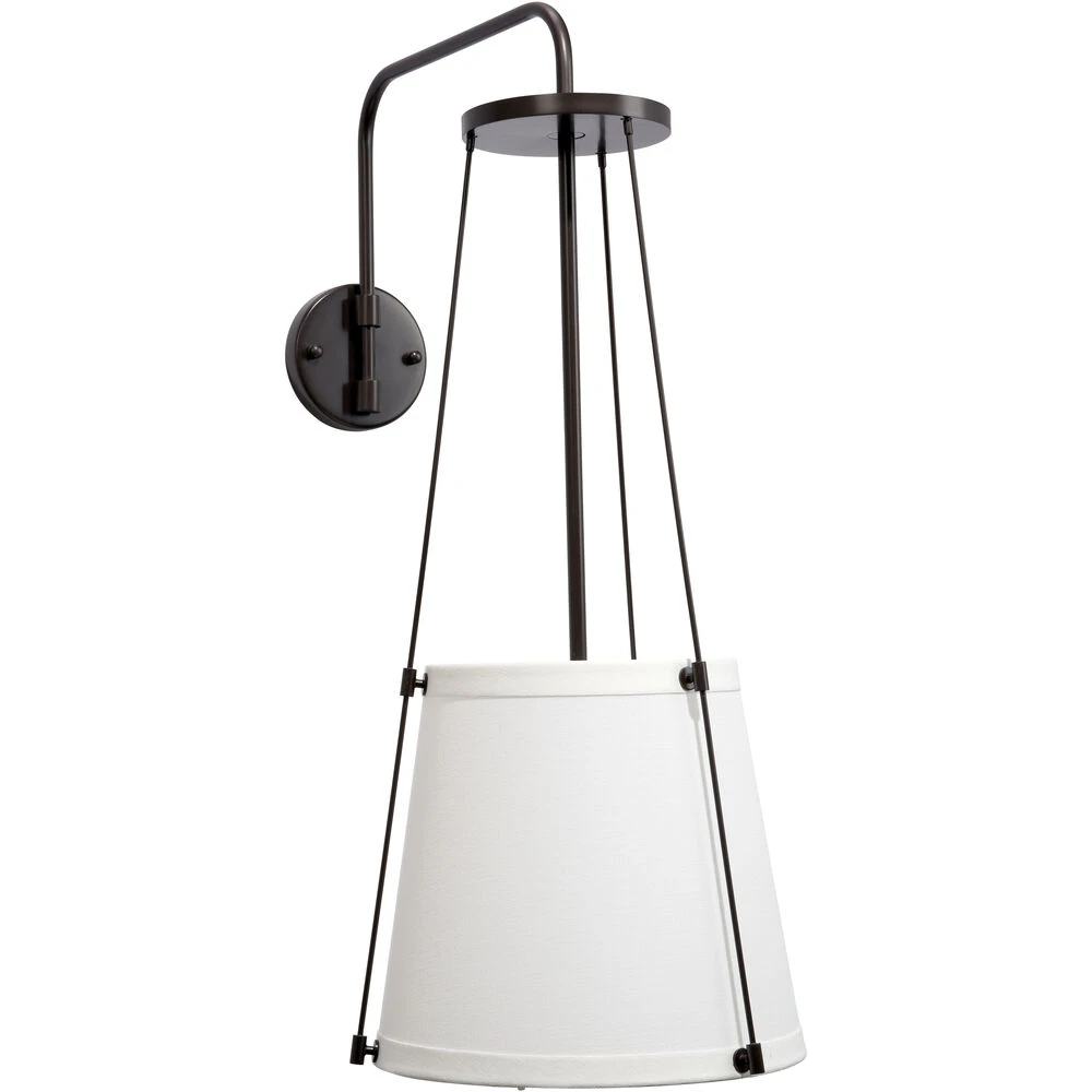 California 1 Light 12 Inch Oil Rubbed Bronze Wall Sconce Wall Light