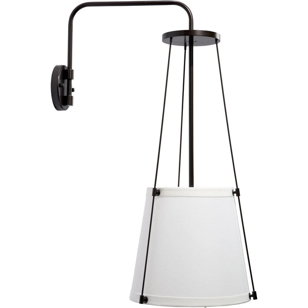 California 1 Light 12 Inch Oil Rubbed Bronze Wall Sconce Wall Light - Image 6