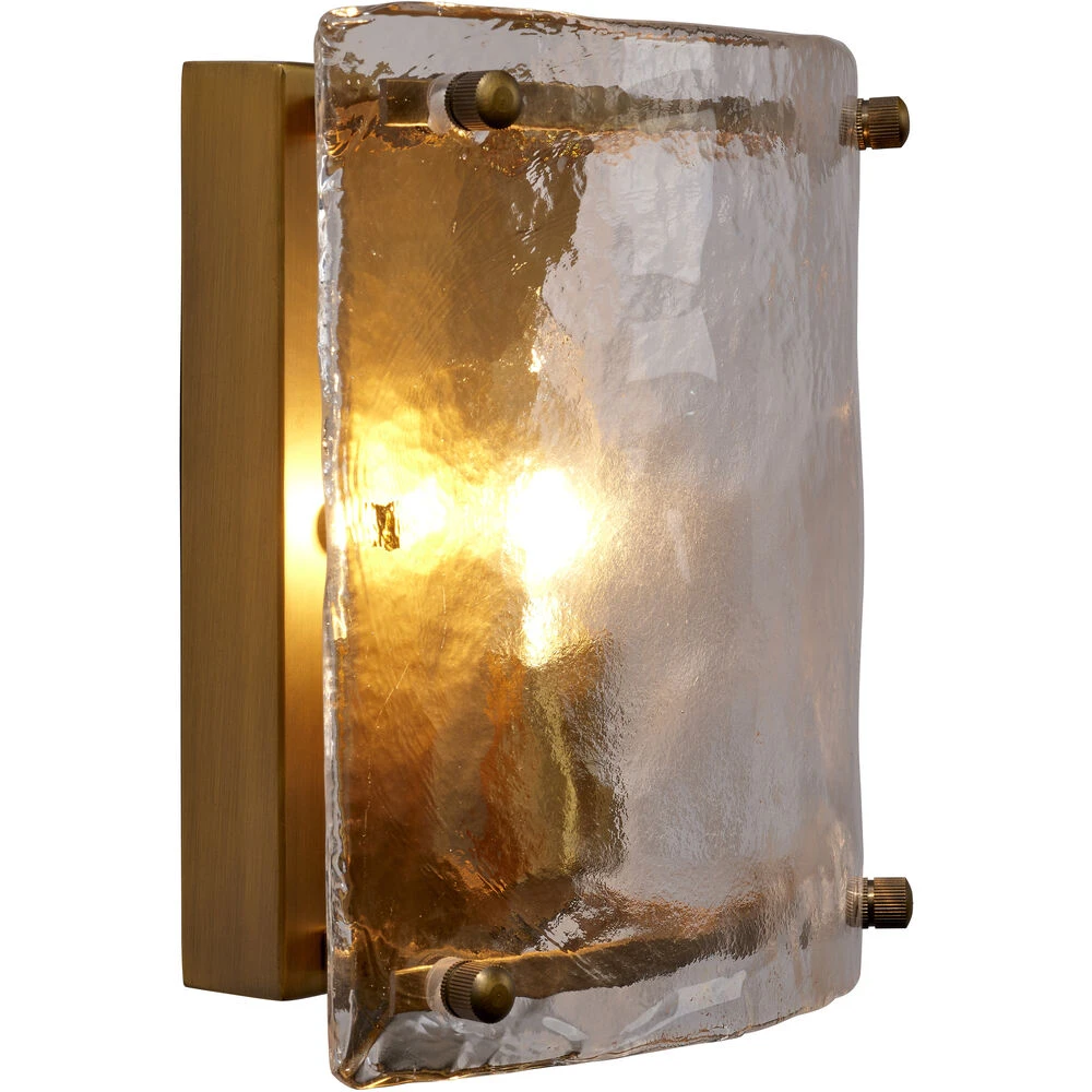 Glenn 1 Light 9.5 Inch Antique Brass Wall Sconce Wall Light - Image 10
