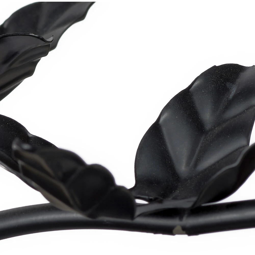 Blooming 12 Light 30 Inch Black Chandelier Ceiling Light - Image 4