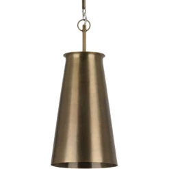 Nara 1 Light 6 Inch Antique Brass Pendant Ceiling Light