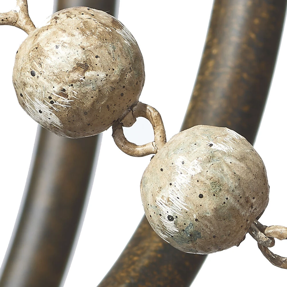 Yellowstone 5 Light 29 Inch Rust And Natural Chandelier Ceiling Light - Image 4