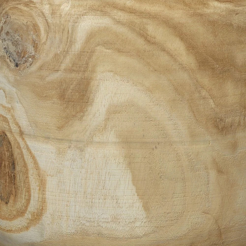 Brea 13.5 X 12 Inch Wooden Vase - Image 4