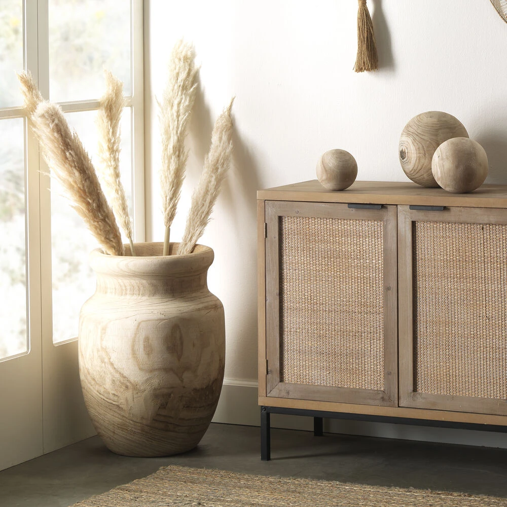 Malibu Natural Wood Wood Balls, Set Of 3 - Image 8