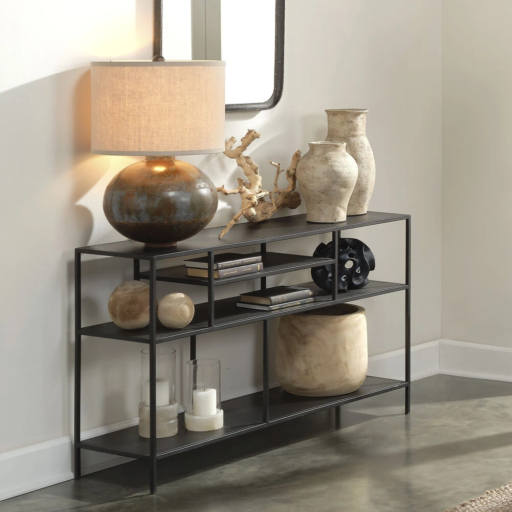 Ribbon Black Decorative Sphere - Image 5