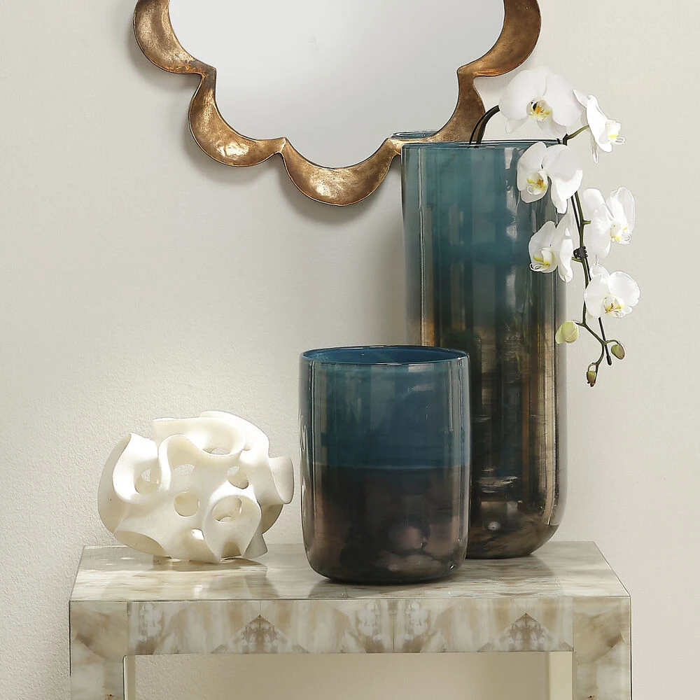 Ribbon White Decorative Sphere - Image 5