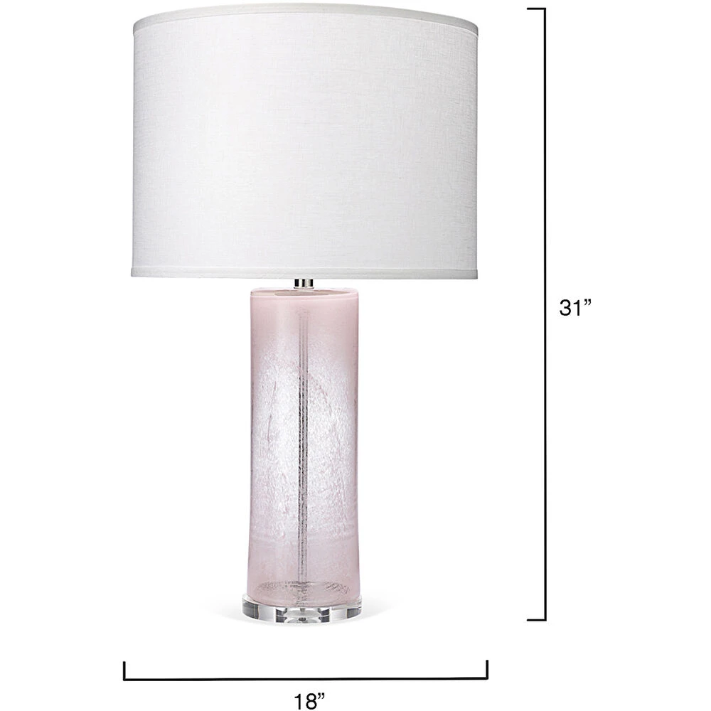 Dahlia 31 Inch 150.00 Watt Pink Table Lamp Portable Light - Image 3