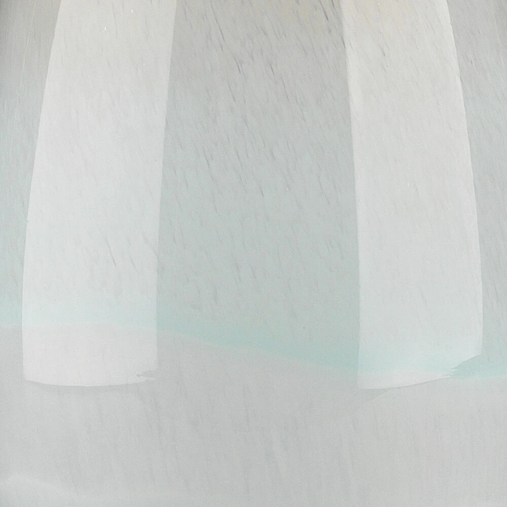 Dewdrop 35 Inch 150.00 Watt Sky Blue Glass Table Lamp Portable Light - Image 2