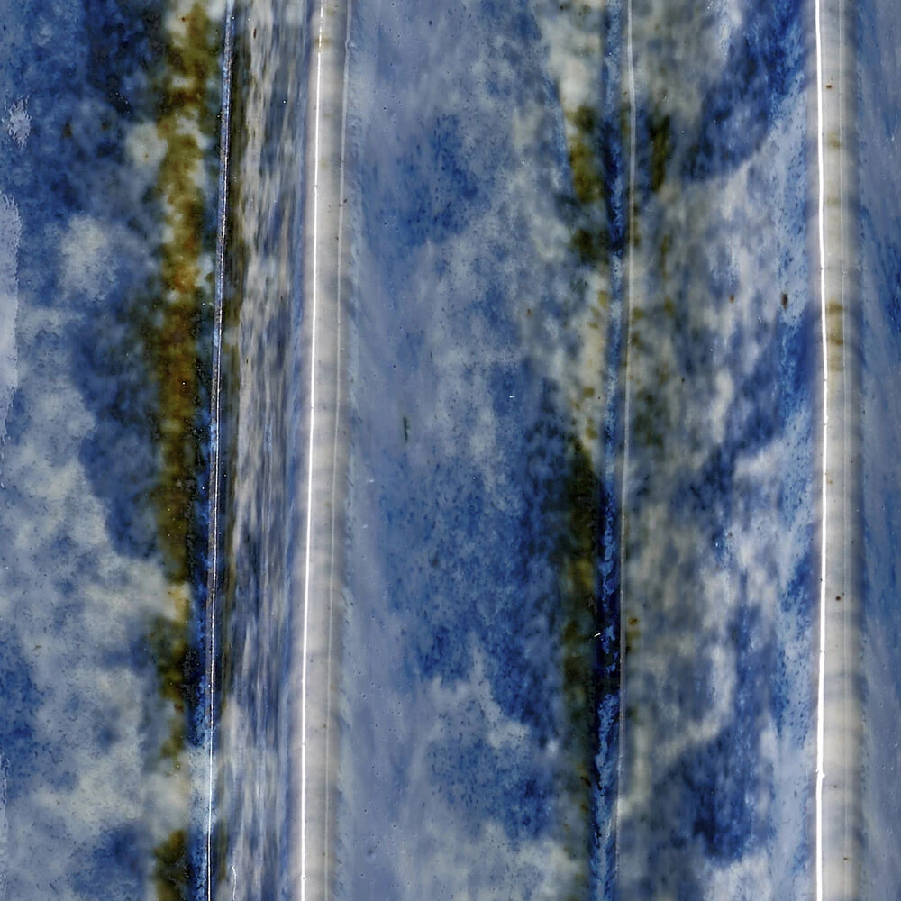 Pleated 32.25 Inch 150.00 Watt Cornflower Blue Table Lamp Portable Light - Image 4