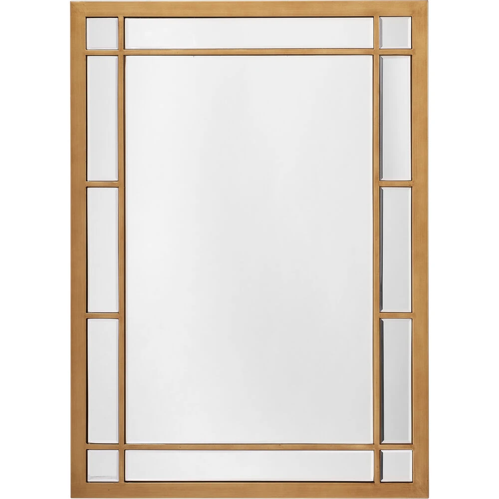 Chelsea 36 X 26 Inch Antique Brass Mirror
