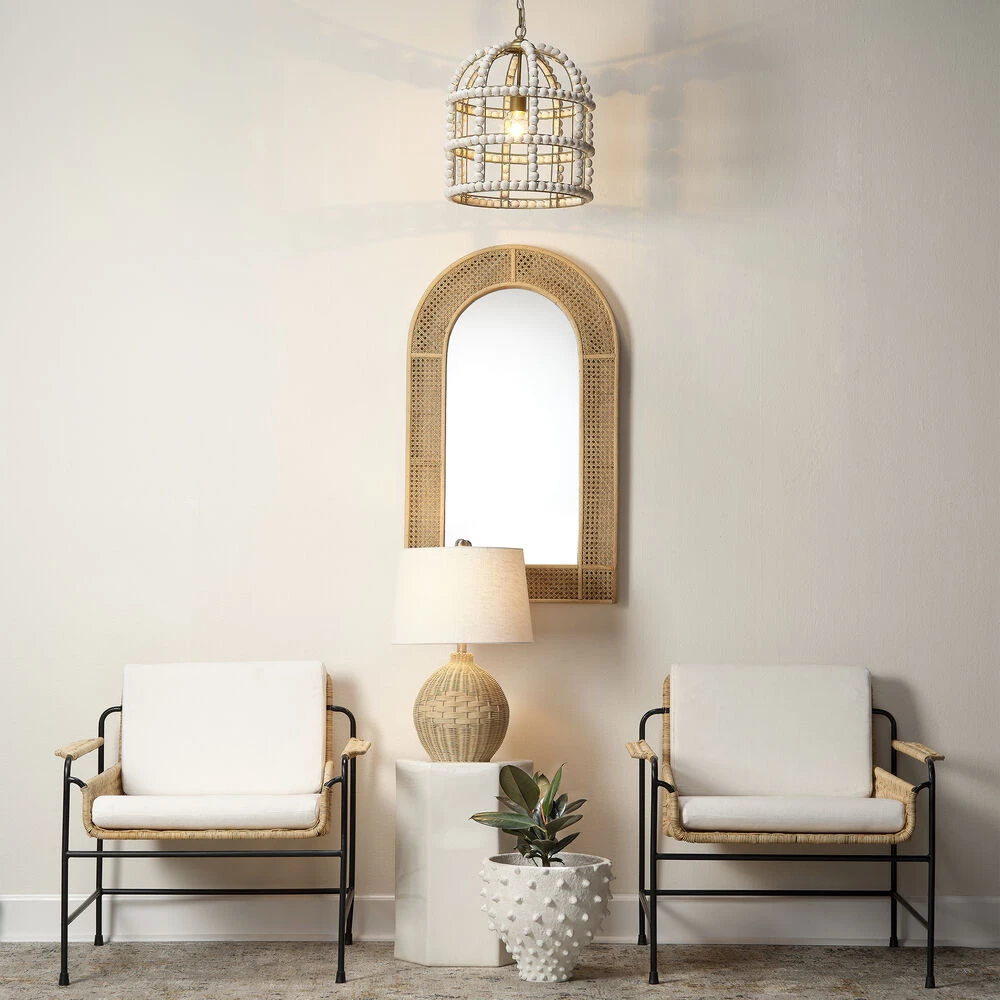 Cape 22 Inch 150.00 Watt Natural Table Lamp Portable Light - Image 5