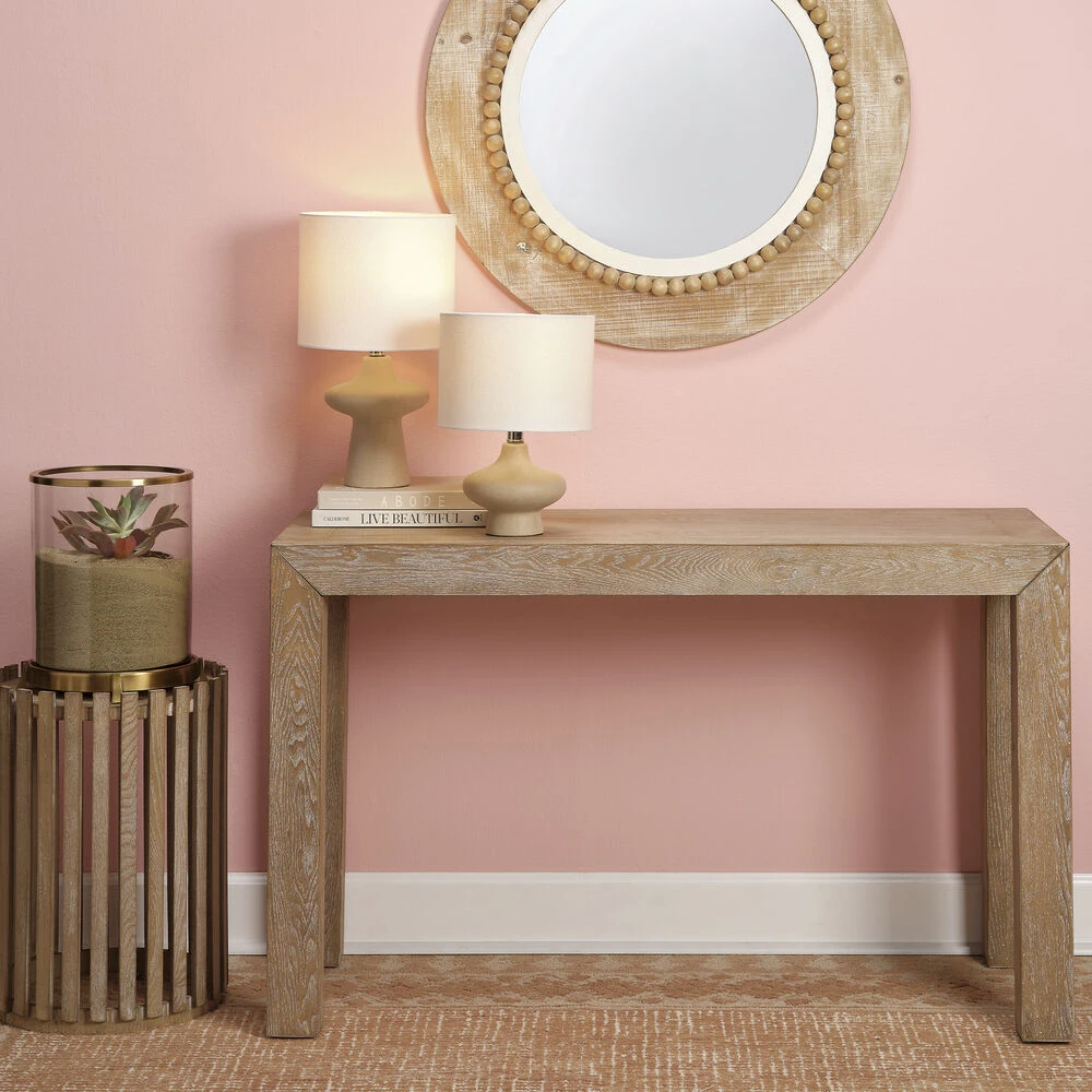 Oliver 16.5 Inch 60.00 Watt Beige Table Lamp Portable Light - Image 6